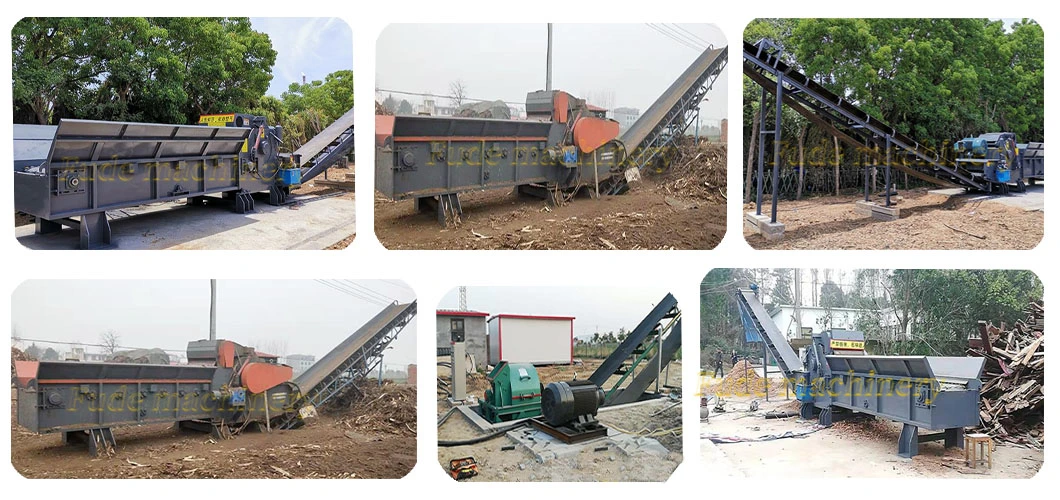 High-Capacity High Efficiency Wood Crusher Hammer Mill Grinding Machine