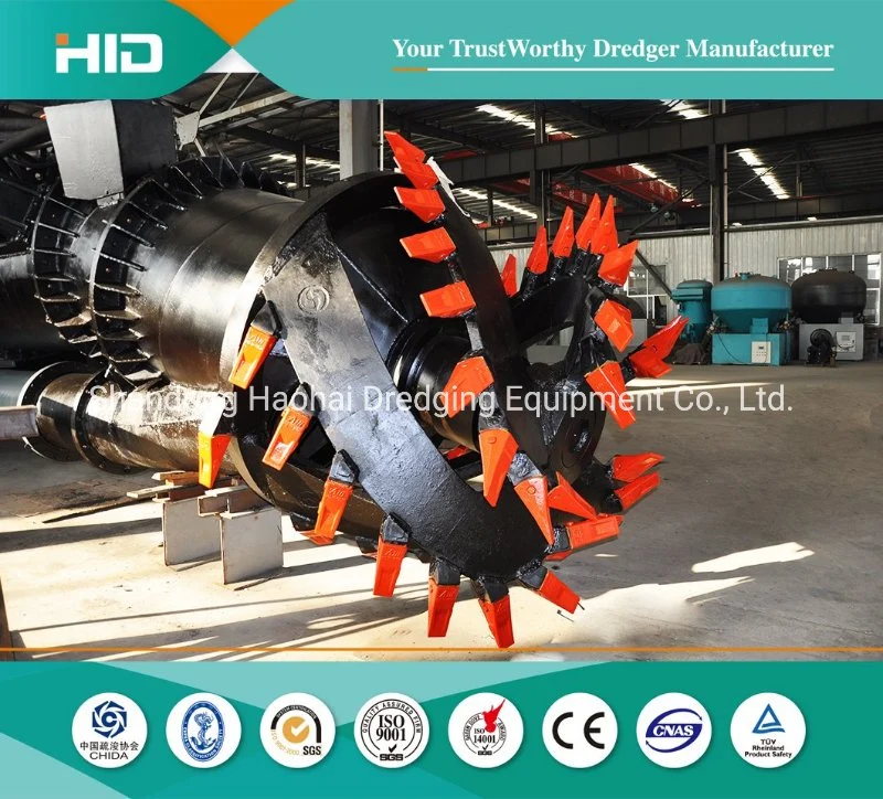 Large Capacity 24inch Cutter Suction Sand Mining Dredger Machine Customized for Sale