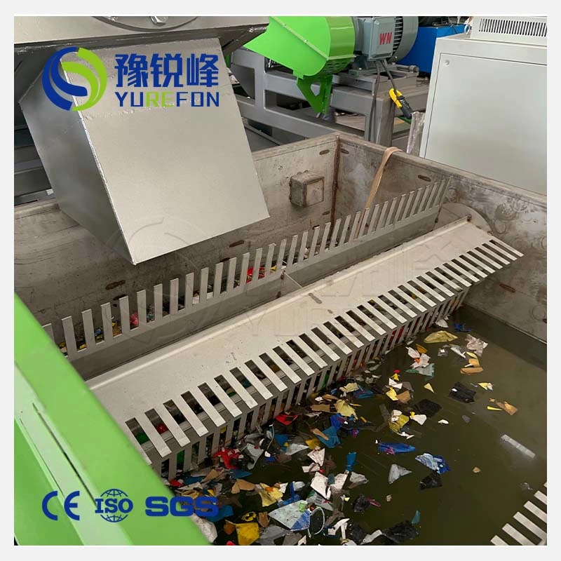 Waste Plastic Pet Bottle Flake/Drum/Pallet/PP/HDPE/LDPE/Rubber/Lump/PVC Pipe/PE Film/Jumbo Woven Bags/Garbage Crushing Crusher Recycling Plant Washing Machine