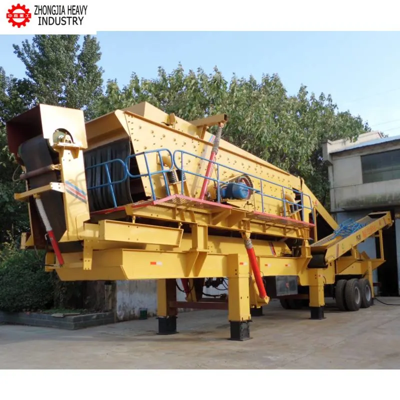 Best Selling Wheel-Mounted 100tph Mobile Concrete Stone Rock Crushing Station, Diesel Portable Jaw Crusher Machine Price