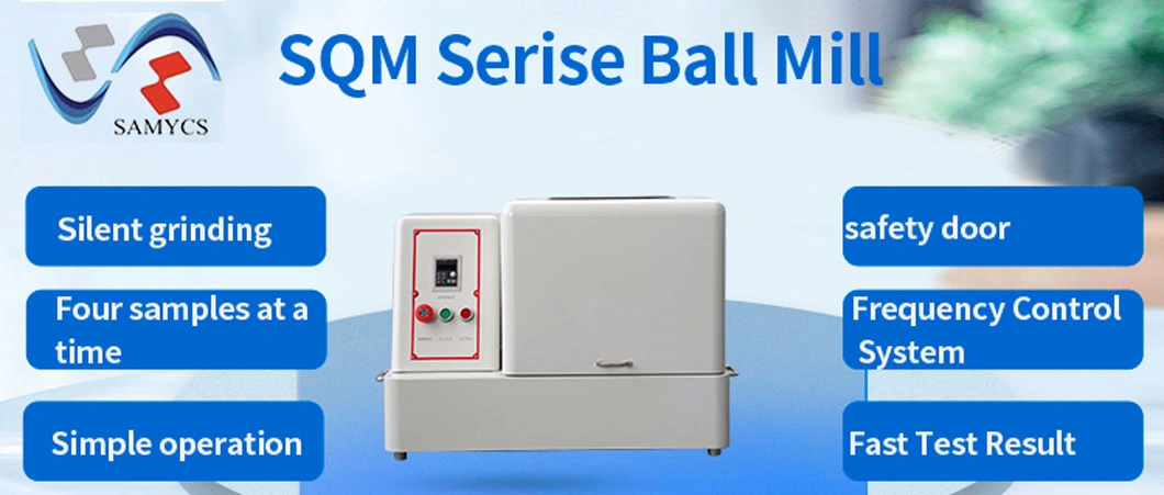 Sqm-8L Laboratory Planetary Ball Mill Grinding Machine Manufacturers for Sale