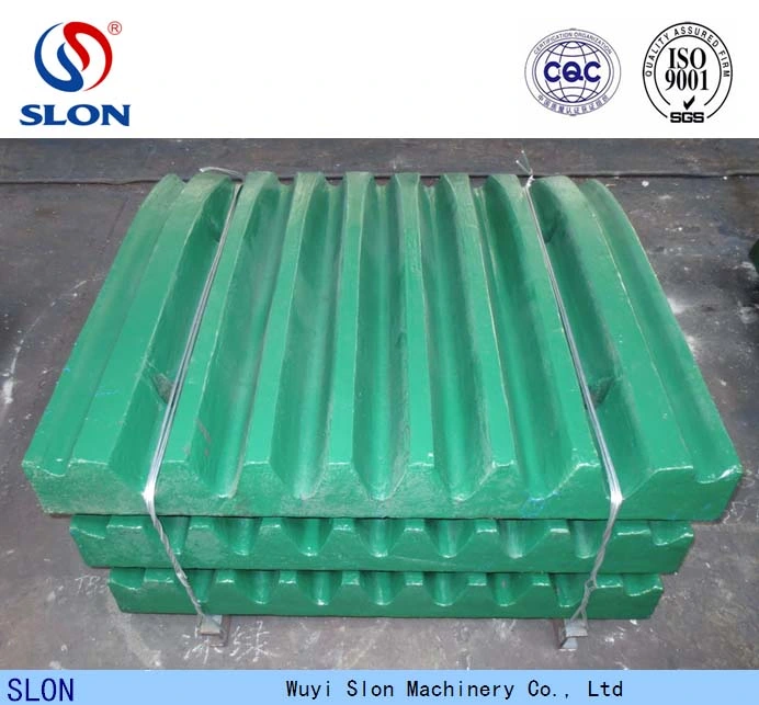 High Manganese Steel Jaw Plate for Jaw Crusher