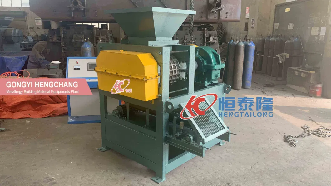 Large Scale Sponge Iron Coke Powder Carbon Briquette Making Machine for Sale