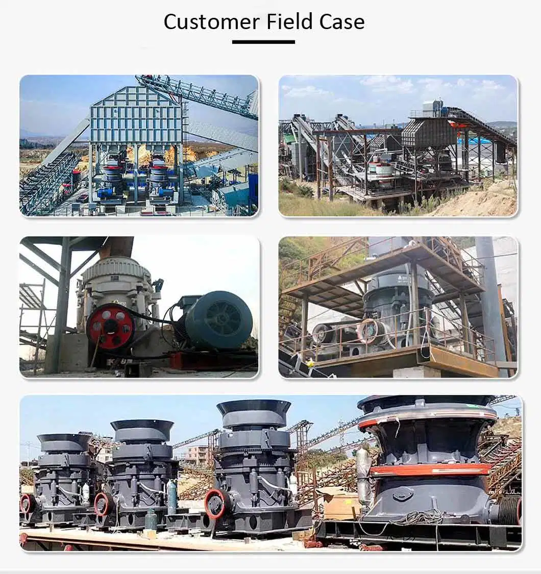 Stone Mine Hydraulic HP Pyh Cone Crusher Machine