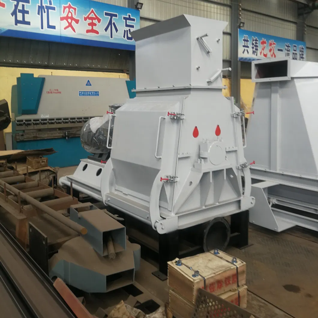 High Performance High Quality Wood Crusher Hammer Mill for Industrial Manufacturing Sawdust