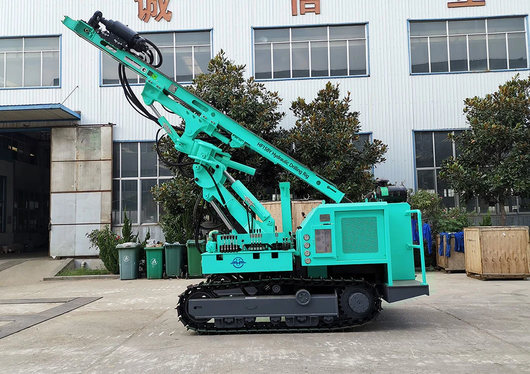 Hf158y Crawler Hydraulic Mining Exploration Drilling Rig Construction Equipment