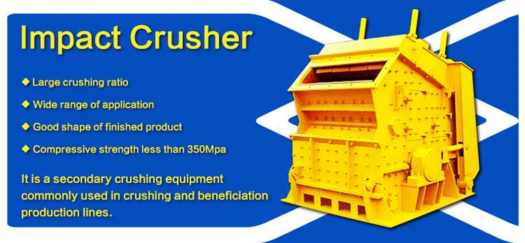 Quarry Crushing Large Capacity Limestone Impact Crusher with Good Price for Crushing Aggregate, Quartz, Silica Rock, Granite, Basalt