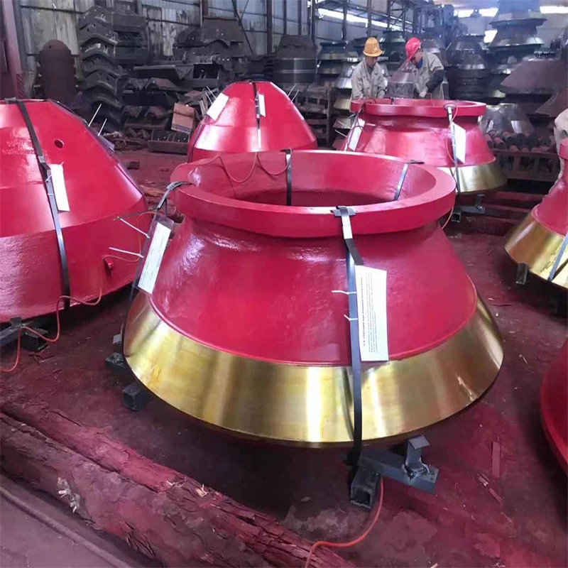 Customized Various Popular Brands Cone Crusher Concave Mantle Bow Liner