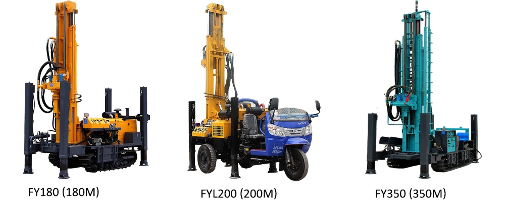 Used Cheap Mining Construction Borehole Rotary Water Well Drilling Equipment for Sale