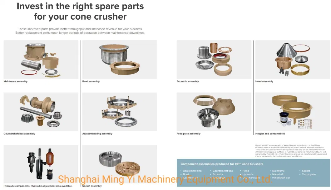 Apply to CH870 Cone Crusher Accessories Main Shaft Step