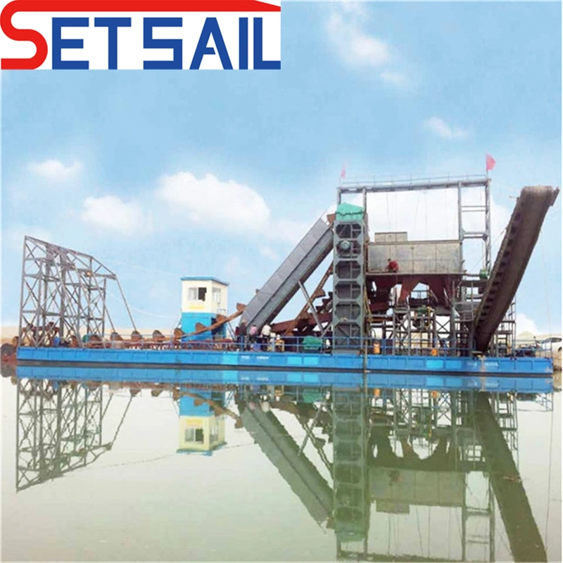 River Sand Gold Ship /Diamond Mining Boat/ Equipment/ Gold Mining Equipment for Lake Mining Dredger/ Iron Powder /Tin Mining with ISO / CE Certifications