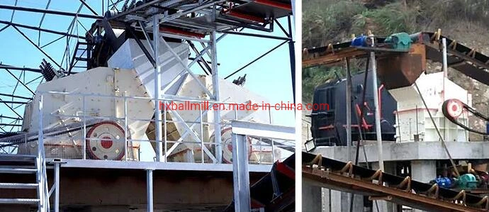 Construction Cement Block Crusher Limestone Wheel Mobile Impact Crusher