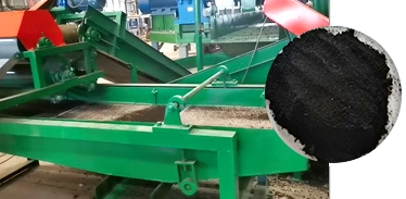 Rubber Granule Equipment Rubber Mulch Machinery Rubber Mulch Crusher Plants for Sale Tire Recycling Machine