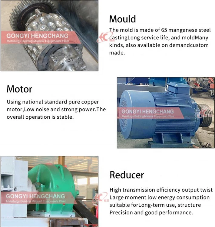 Large Scale Gomine Carbon Coal Charcoal Briquette Machine Price