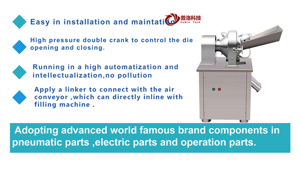 Sugar Cane Automatic Compact Moringa Leaves Hammer Crusher Machine