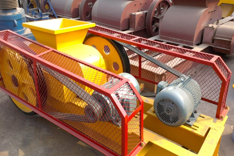 High Pressure Double Roll Crusher for Rock Coal Stone Mineral