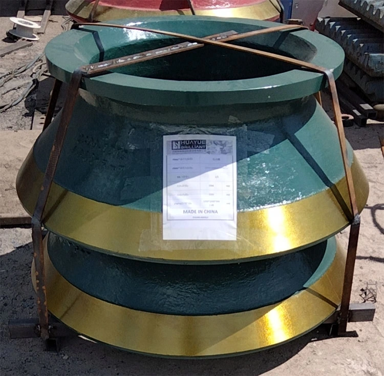 OEM Supplier Mn18cr2 Concave Mantle and Bowl Liner Small Cone Stone Crusher Spare Parts