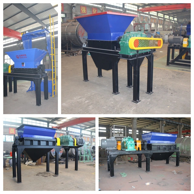 Industrial Solid Waste Scrap Metal Waste Crusher for HDPE Plastic Trash