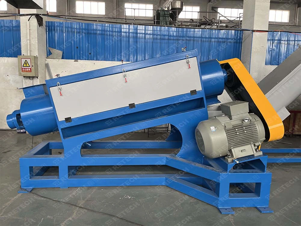 PP PE LDPE LLDPE Film Crushing Washing Drying Production Line Waste Plastic Recycling Machine Plant