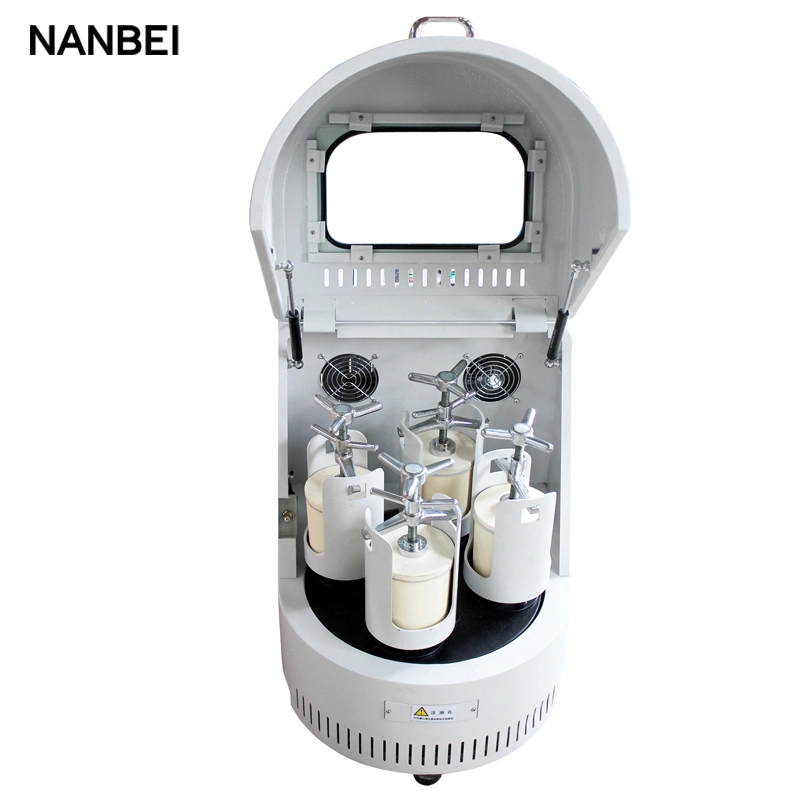 High Efficiency Vertical Microcomputer Planetary Ball Mill with Ceramic Candle Jars