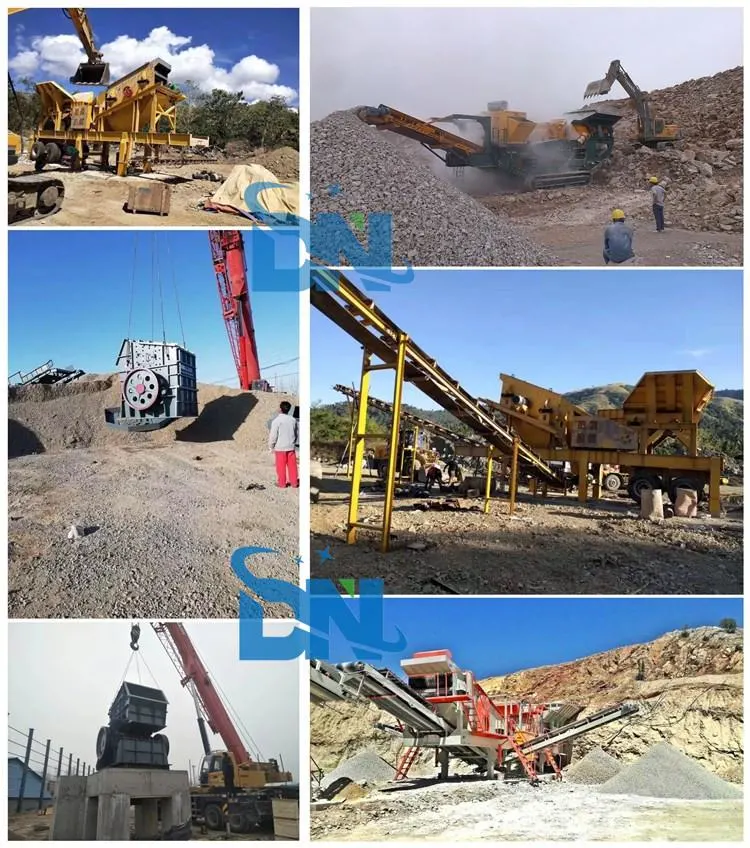 200pth Mobile Stone Crushing Plant for Sales