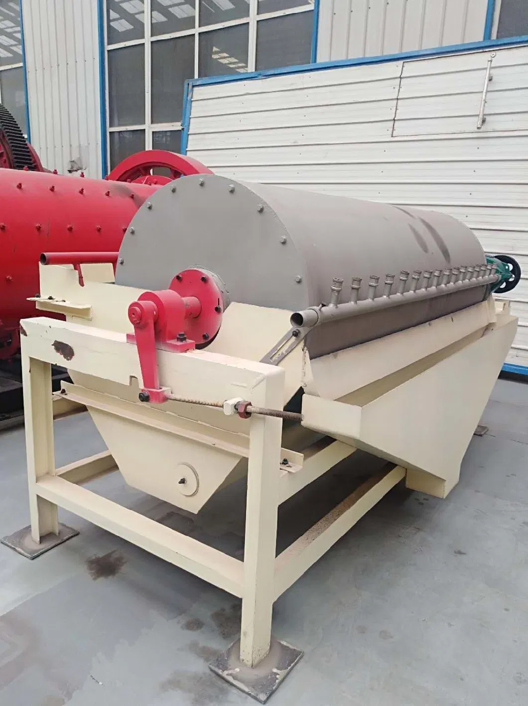 Wet Separation Iron Minerals Magnetic Separator Machine for Mining Use with Large Processing Capacity