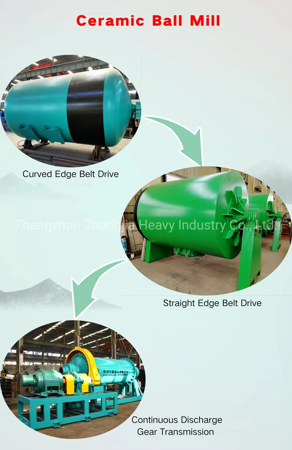 New Produced Ceramic Batch Phosphate Ball Mill