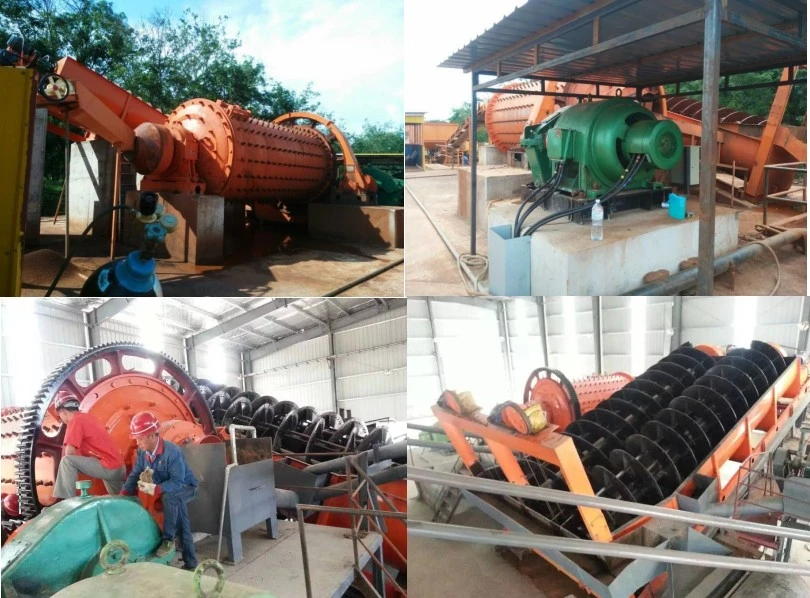 Capacity 20tph Ceramic Ball Mill / Silica Sand Dry Grinding Mill of Mining Milling Machine