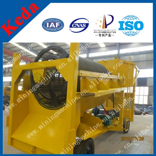 Trommel Gold Washing Plant Large Scale Gold Mining Equipment