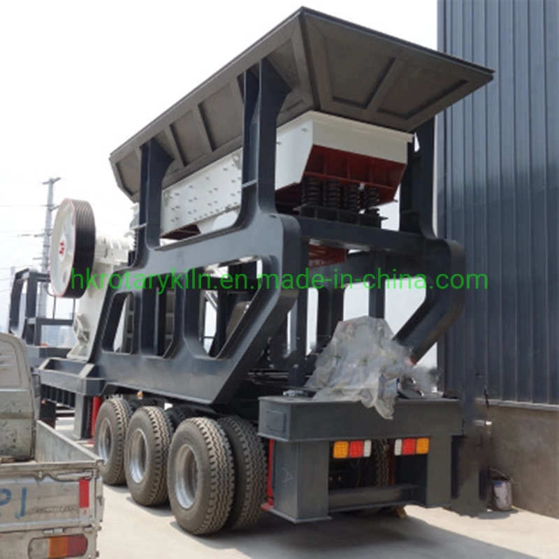 Low Mobile Crusher Machine Price Basalt/Limestone/Gangue Mobile Jaw Crusher Plant