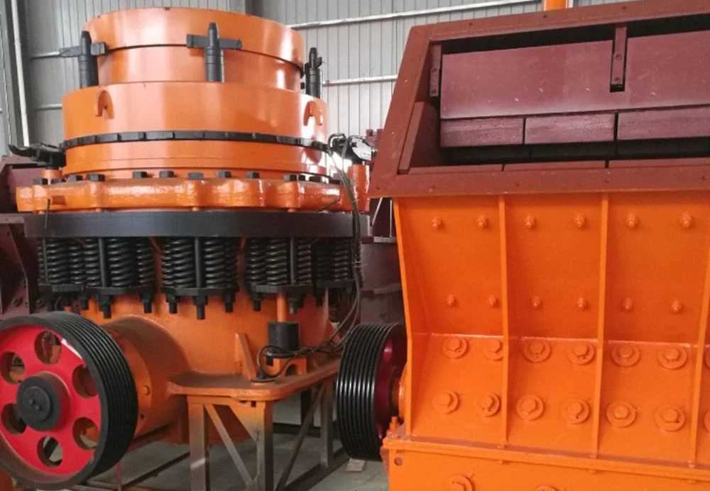 3FT Symons Cone Crusher, Crush Hard Ores/Rocks with The Hardness, Such as Iron Ore, Limestone, Copper Ore, Quartz, Granite, Sandstone