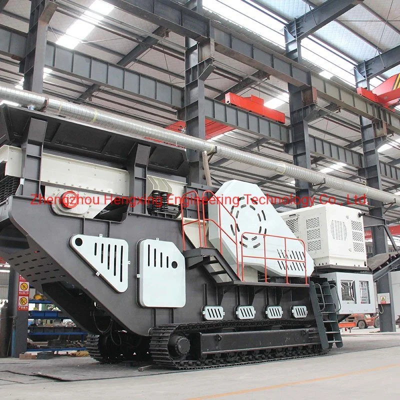 Crawler Type Mobile Crusher Price, Small Portable Granite Gravel Rock Stone Mobile Concrete Crushing Plant