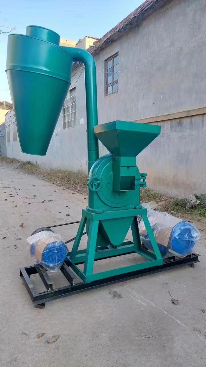 Industrial Wood Sawdust Making Chipper Machine/500 Kg/Hour Wood Hammer Mill Crusher High Efficiency