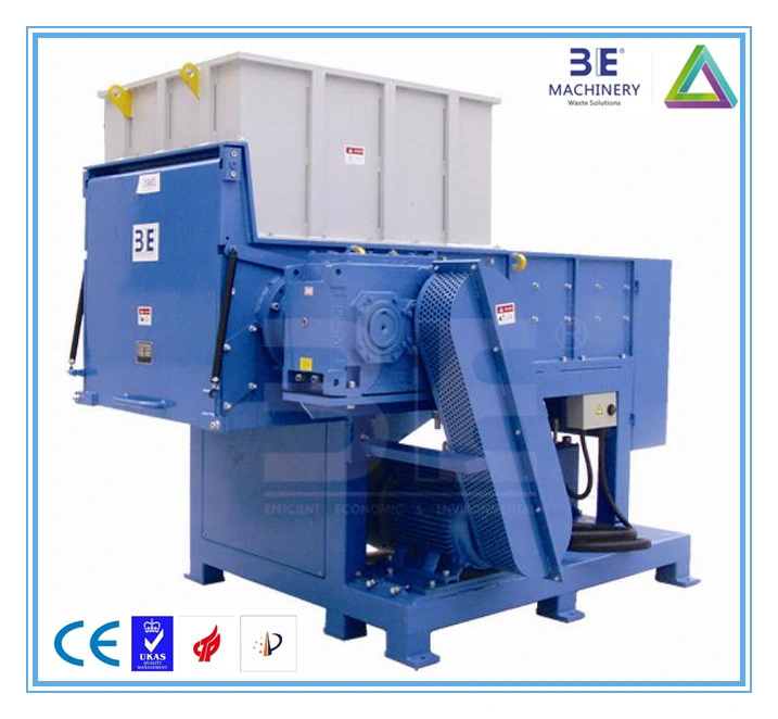 Pet Bottles Plastic PP PE Film Metal Crusher Paper Wood Plastic Machine Recycling Machinery Single Shaft Shredder Guanulator Plant