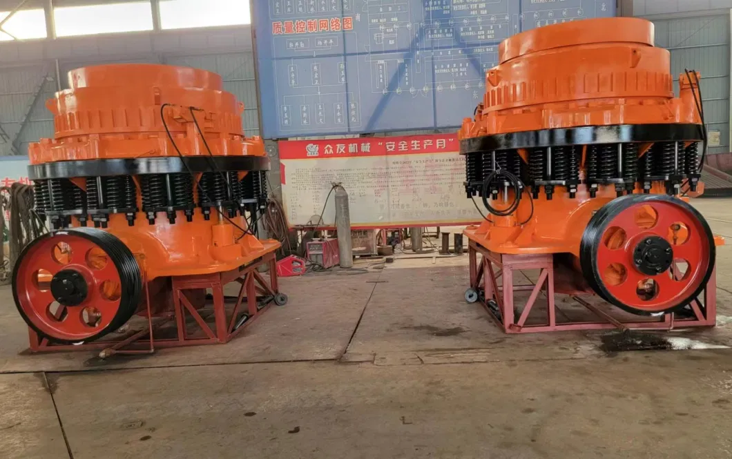 3FT Symons Cone Crusher, Crush Hard Ores/Rocks with The Hardness, Such as Iron Ore, Limestone, Copper Ore, Quartz, Granite, Sandstone