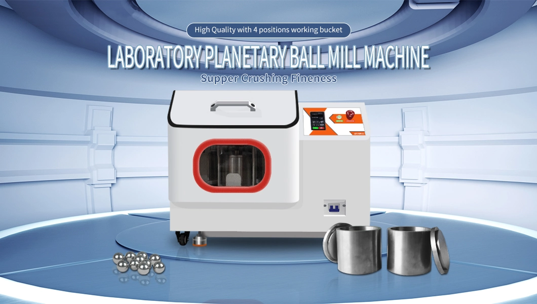 2023 Hot Sale Continuous Mill Ceramic Wet Grinding Planetary Ball Mill