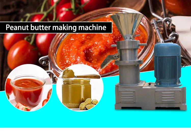 Chilli Sauce Grinding Making Machine/ Red Chilli Paste Grinder / Colloid Mill for Chili Paste