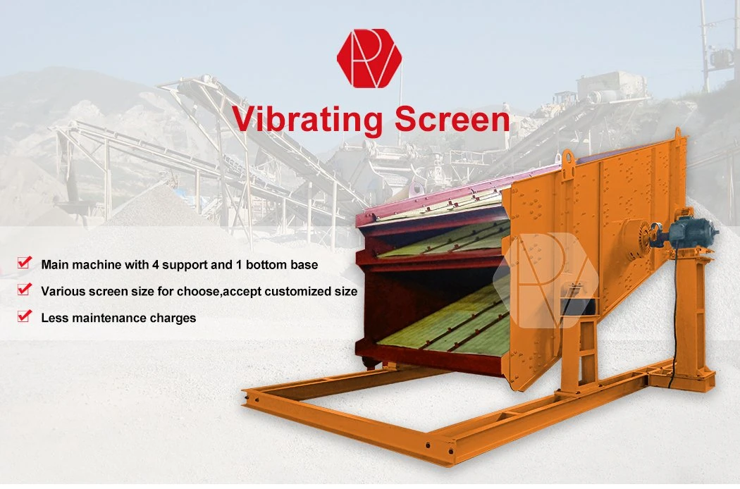 Circular Motion Vibrating Screen for Mining Crusher Business