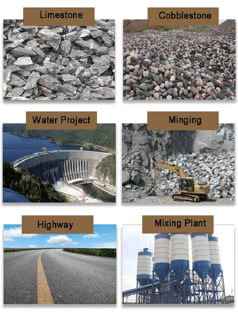 Iron Ore Steel Slag Rock Mining Limestone Concrete Gravel Stone Jaw Crusher