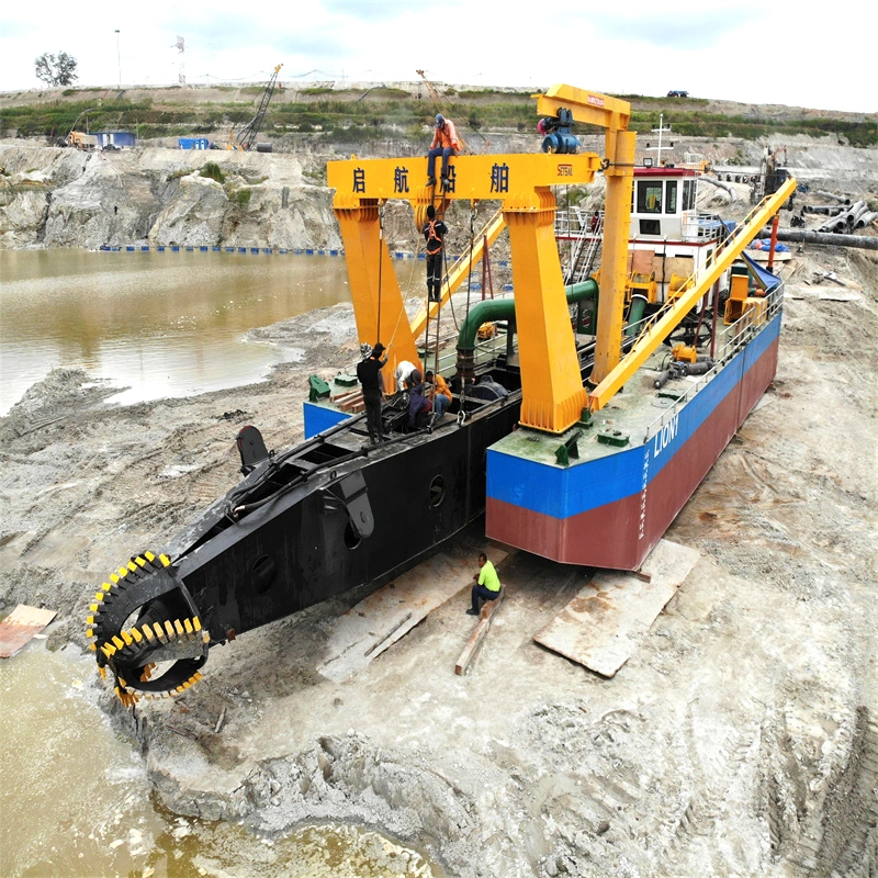 Full New Automatic Customized Water Flow 3500 /4000/5000/6000m3 Cutter Suction Sand Dredge/Hydraulic Diesel Mining / Mud Dredging Machine for Dredger Equipment