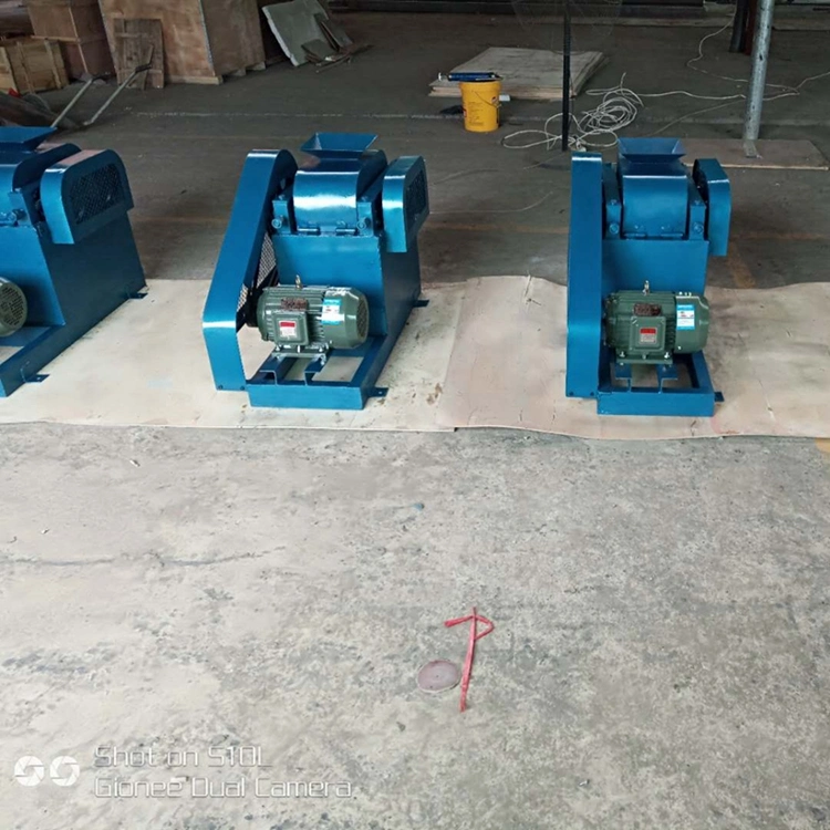 Lab Double Roll Crusher Sealed Ore Medium Crusher Equipment