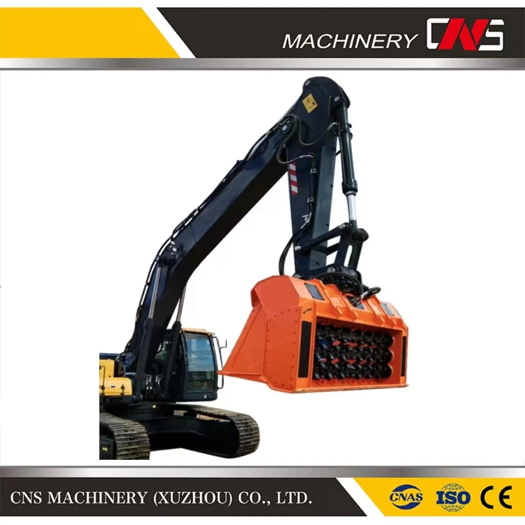 Construction Machinery Attachments Excavator Hydraulic Demolition Pulverizer Hydraulic Crusher Excavator