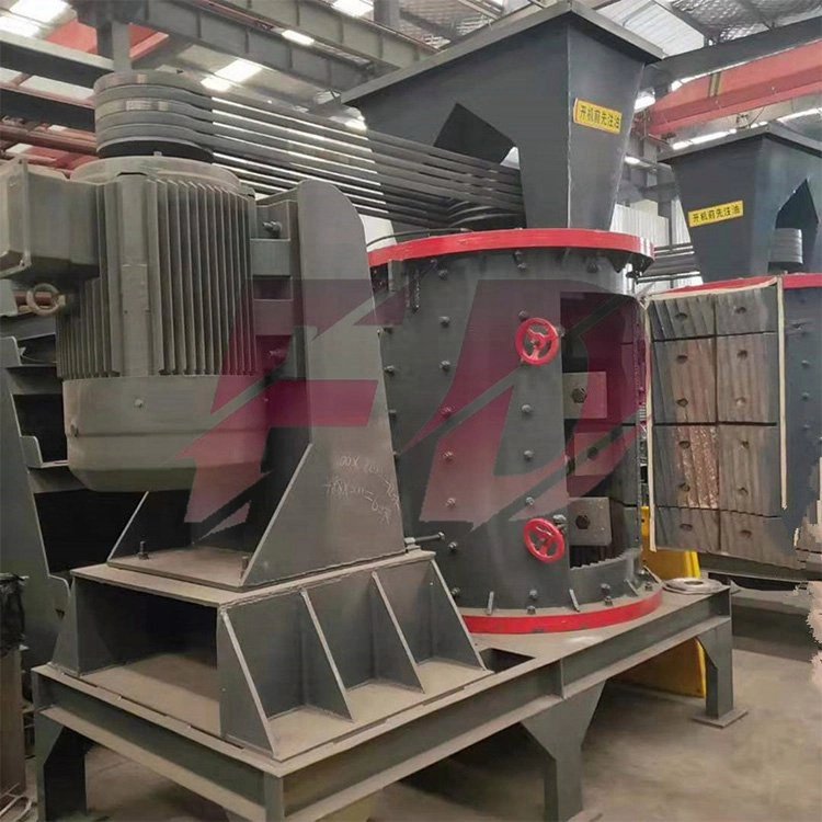 Small Vertical Shaft Crusher, Metal Glass Crusher, Round and Smooth Particle Shape