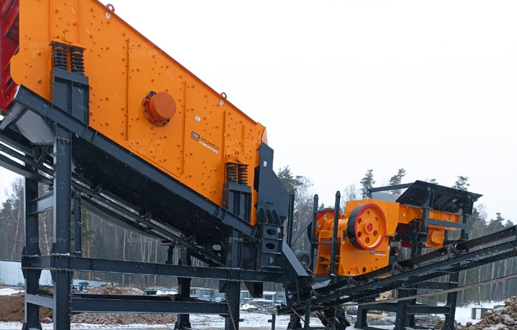 China Coal Gold Gravel Silica Sand Stone Circular Vibrating Screen Machine Mining Screening Plant Equipment