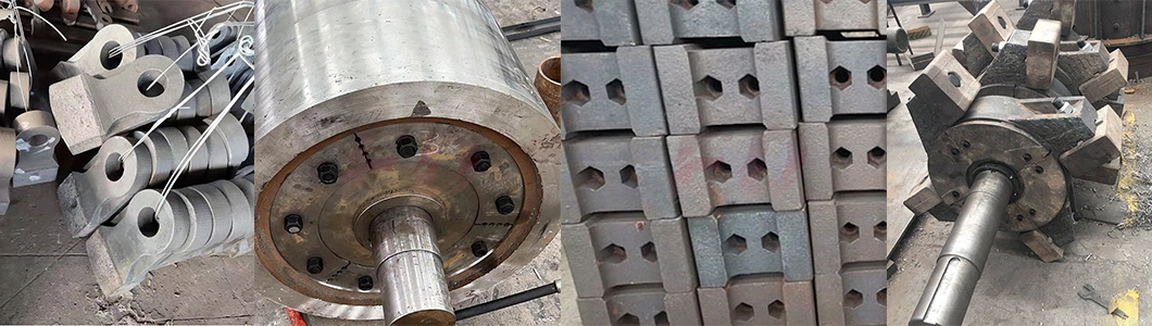 Small Vertical Shaft Crusher, Metal Glass Crusher, Round and Smooth Particle Shape