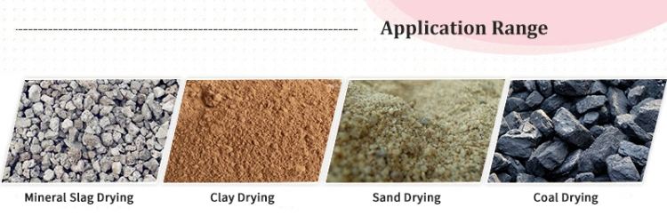 Mining Sand Gypsum Slag Industrial Drum Rotary Dryer Machine, Lithium Ore/Bauxite/Graphite/Kaolin/Talc/Vermiculite/Magnesite Dryer Equipment