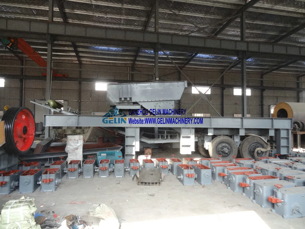 Mobile Rock Mining Crushing Machine Portable Stone Crusher Plant