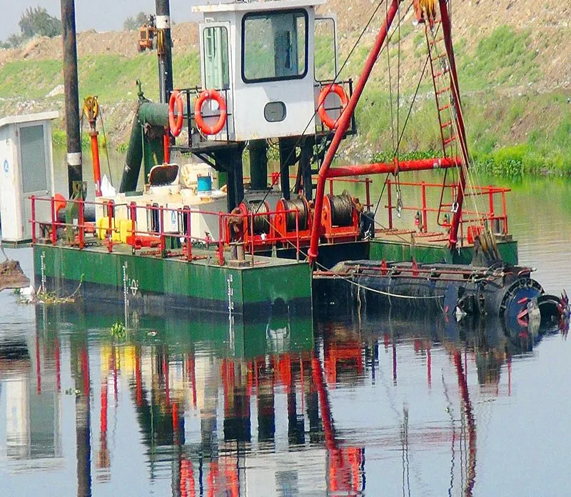 Hydraulic Cutter Suction Dredger Mining Equipment with Diesel Engine