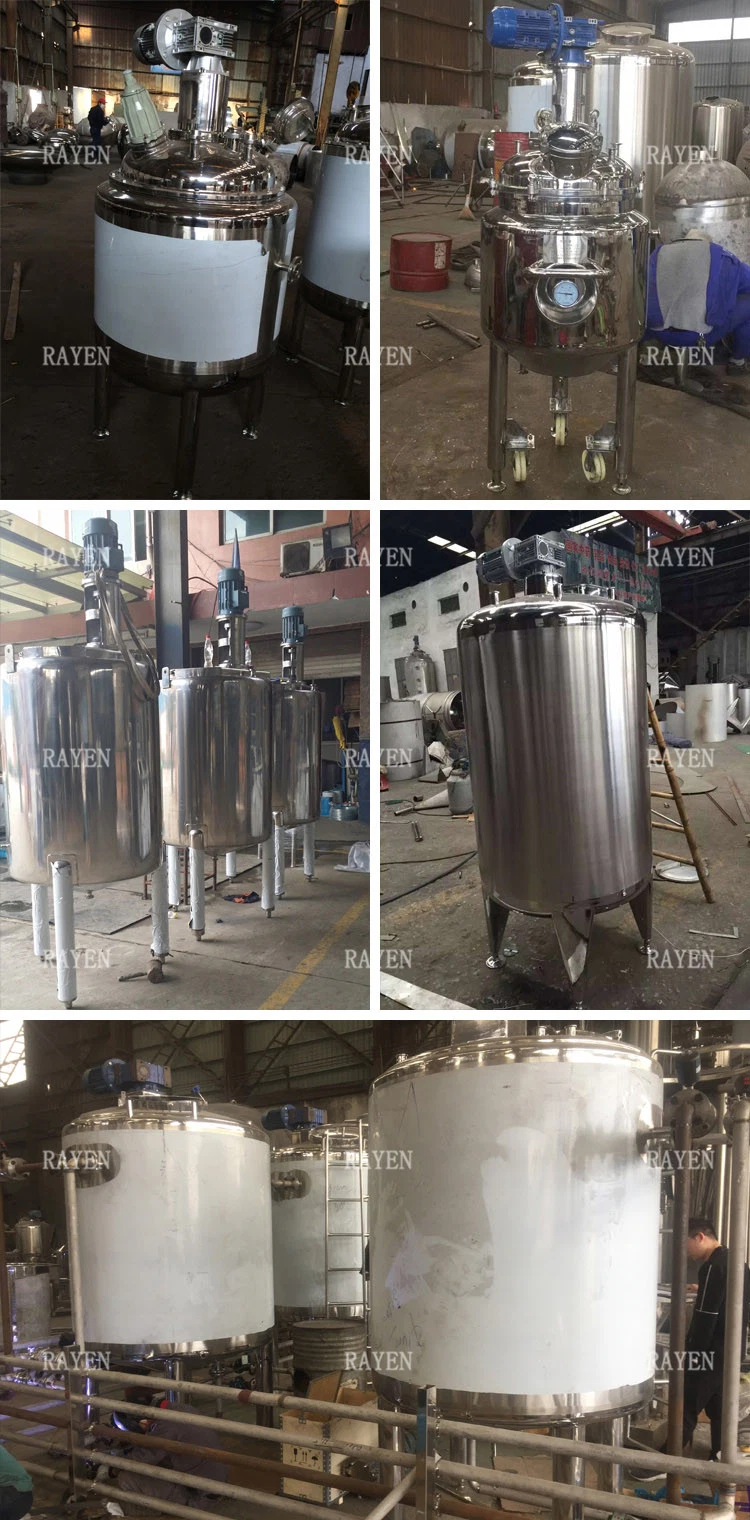 Sanitary Stainless Steel Mixing Processing Agitator Tank Mining Equipment