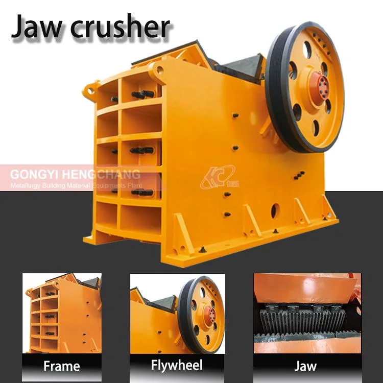 Small Mini Mobile Rock Stone Gold Ore Jaw Crusher with Diesel Engine